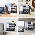 Desk Organizer with File Holder, 5-Tier Paper - Image 5