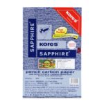 Kores Carbon Paper Sapphire Blue – Pack of 100 Sheets